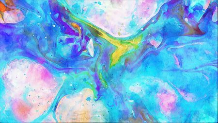Abstract Watercolor Backgroundの写真素材