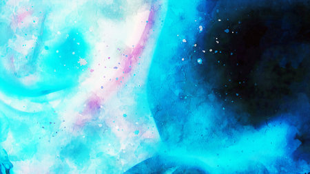 Abstract Watercolor Backgroundの写真素材