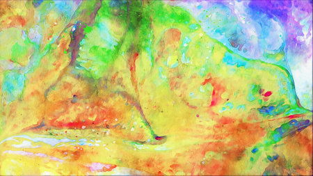 Abstract Watercolor Backgroundの写真素材