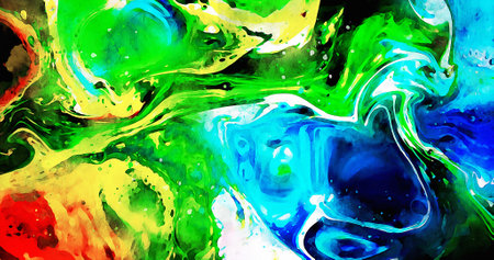 Abstract Watercolor Backgroundの写真素材