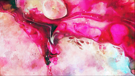 Abstract Watercolor Backgroundの写真素材