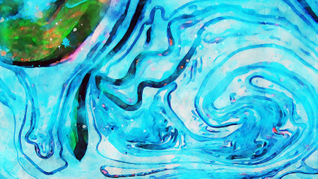 Abstract Watercolor Backgroundの写真素材