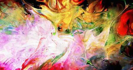 Abstract Watercolor Backgroundの写真素材