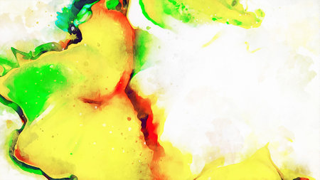 Abstract Watercolor Backgroundの写真素材