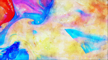 Abstract Watercolor Backgroundの写真素材