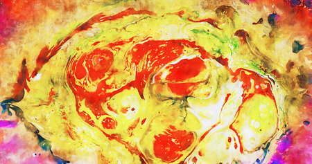 Abstract Watercolor Backgroundの写真素材
