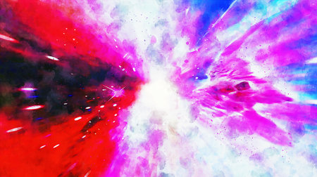 Abstract Watercolor Backgroundの写真素材