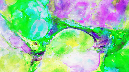 Abstract Watercolor Backgroundの写真素材