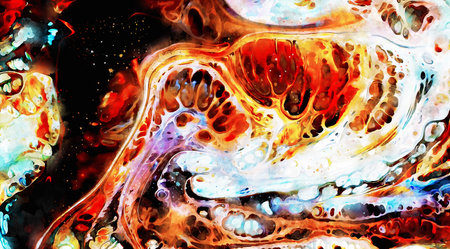 Abstract Watercolor Backgroundの写真素材