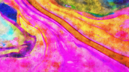 Abstract Watercolor Backgroundの写真素材