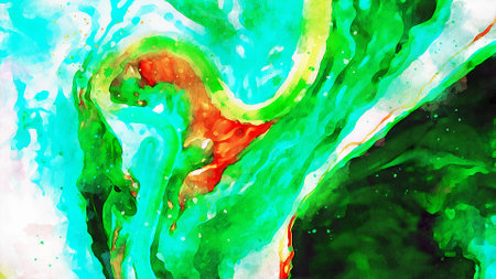 Abstract Watercolor Backgroundの写真素材