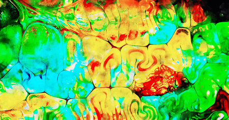 Abstract Watercolor Backgroundの写真素材