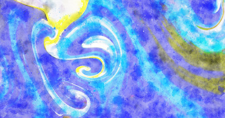 Abstract Watercolor Backgroundの写真素材