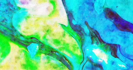 Abstract Watercolor Backgroundの写真素材