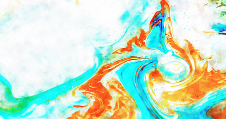 Abstract Watercolor Backgroundの写真素材