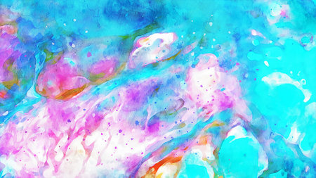 Abstract Watercolor Backgroundの写真素材