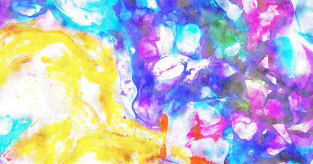 Abstract Watercolor Backgroundの写真素材