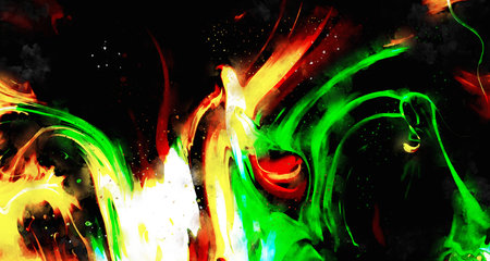 Abstract Watercolor Backgroundの写真素材