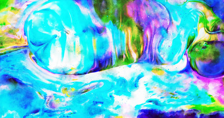 Abstract Watercolor Backgroundの写真素材