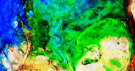 Abstract Watercolor Backgroundの写真素材