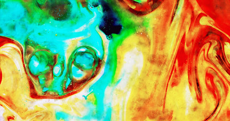Abstract Watercolor Backgroundの写真素材