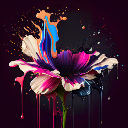 Abstract Flower