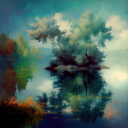 Fine Art Paintingの写真素材