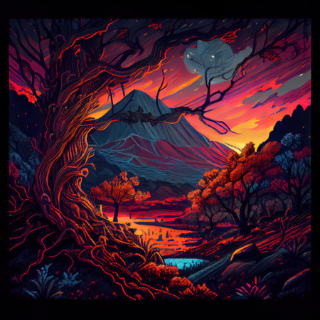 Colorful Landscapeの素材