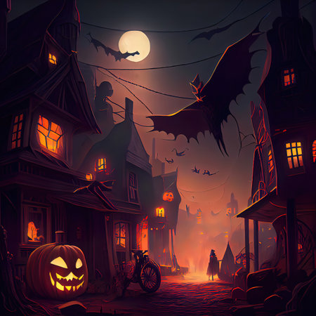 Halloween Townの素材