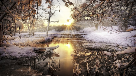 Amazing Nature Landscape Photography Wallpaperの写真素材