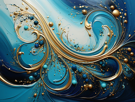 Abstract Art Background Wallpaperの素材