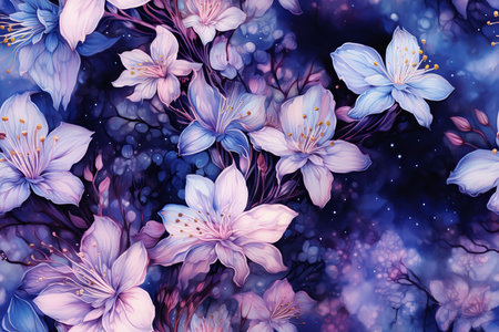 Floral Background Floral Wallpaper Floral Image Flower Background Flower Image Flower Wallpaper Illustrationの素材