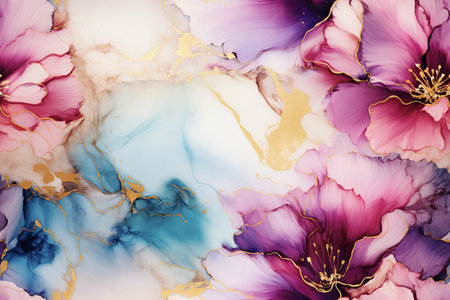 Floral Background Floral Wallpaper Floral Image Flower Background Flower Image Flower Wallpaper Illustrationの素材