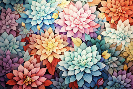 Floral Background Floral Wallpaper Floral Image Flower Background Flower Image Flower Wallpaper Illustrationの素材
