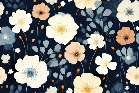 Floral Background Floral Wallpaper Floral Image Flower Background Flower Image Flower Wallpaper Illustrationの素材