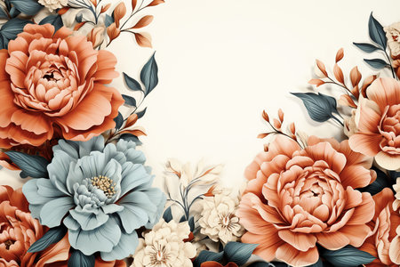 Floral Background Floral Wallpaper Floral Image Flower Background Flower Image Flower Wallpaper Illustrationの素材