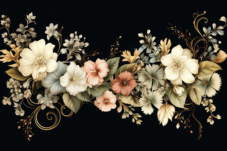 Floral Background Floral Wallpaper Floral Image Flower Background Flower Image Flower Wallpaper Illustrationの素材