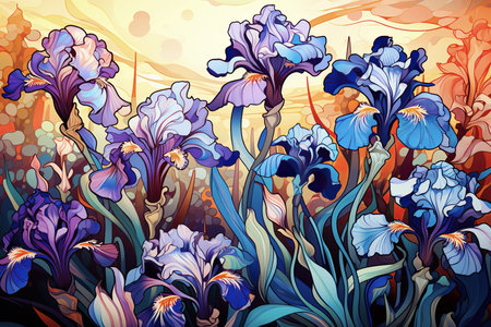 Floral Background Floral Wallpaper Floral Image Flower Background Flower Image Flower Wallpaper Illustrationの素材