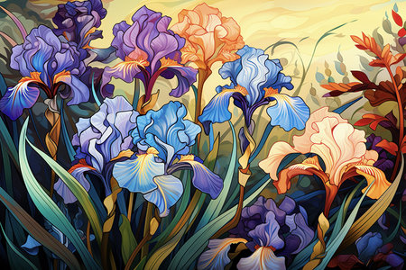 Floral Background Floral Wallpaper Floral Image Flower Background Flower Image Flower Wallpaper Illustrationの素材