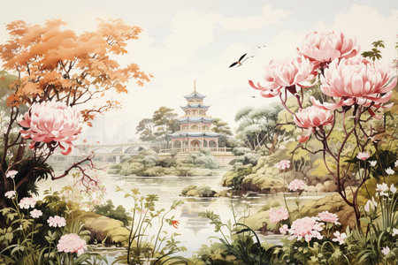 Floral Background Floral Wallpaper Floral Image Flower Background Flower Image Flower Wallpaper Floral Illustrationの素材