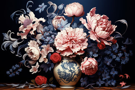 Floral Background Floral Wallpaper Floral Image Flower Background Flower Image Flower Wallpaper Floral Illustrationの素材