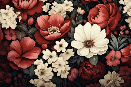 Floral Background Floral Wallpaper Floral Image Flower Background Flower Image Flower Wallpaper Floral Illustrationの素材