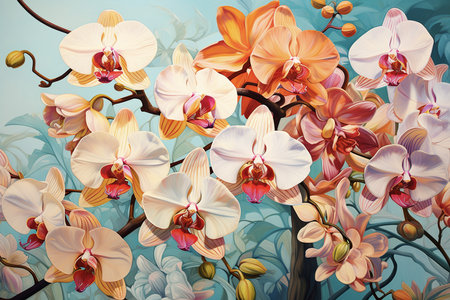 Floral Background Floral Wallpaper Floral Image Flower Background Flower Image Flower Wallpaper Floral Illustrationの素材