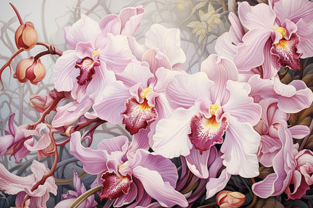 Floral Background Floral Wallpaper Floral Image Flower Background Flower Image Flower Wallpaper Floral Illustrationの素材