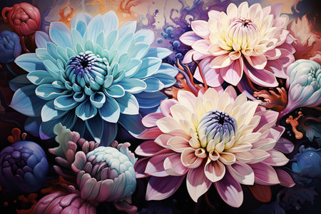 Floral Background Floral Wallpaper Floral Image Flower Background Flower Image Flower Wallpaper Floral Illustrationの素材