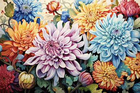 Floral Background Floral Wallpaper Floral Image Flower Background Flower Image Flower Wallpaper Floral Illustrationの素材