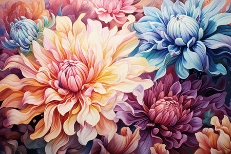 Floral Background Floral Wallpaper Floral Image Flower Background Flower Image Flower Wallpaper Floral Illustrationの素材