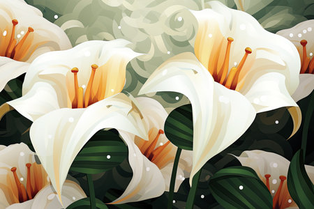Floral Background Floral Wallpaper Floral Image Flower Background Flower Image Flower Wallpaper Floral Illustrationの素材