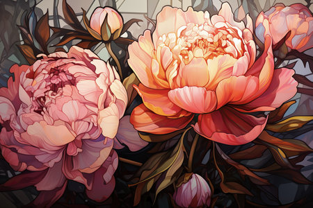 Floral Background Floral Wallpaper Floral Image Flower Background Flower Image Flower Wallpaper Floral Illustrationの素材