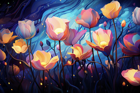 Floral Background Floral Wallpaper Floral Image Flower Background Flower Image Flower Wallpaper Floral Illustrationの素材